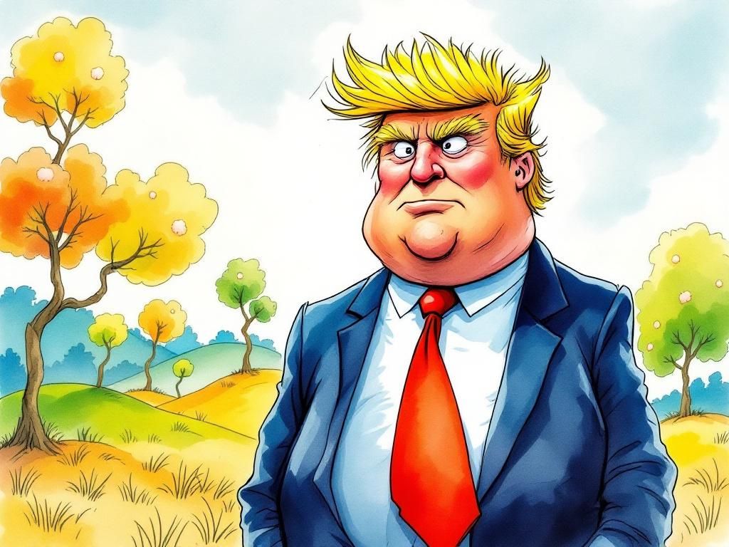Trumpy-Wumpy full body portrait in Bumbloo-Wee