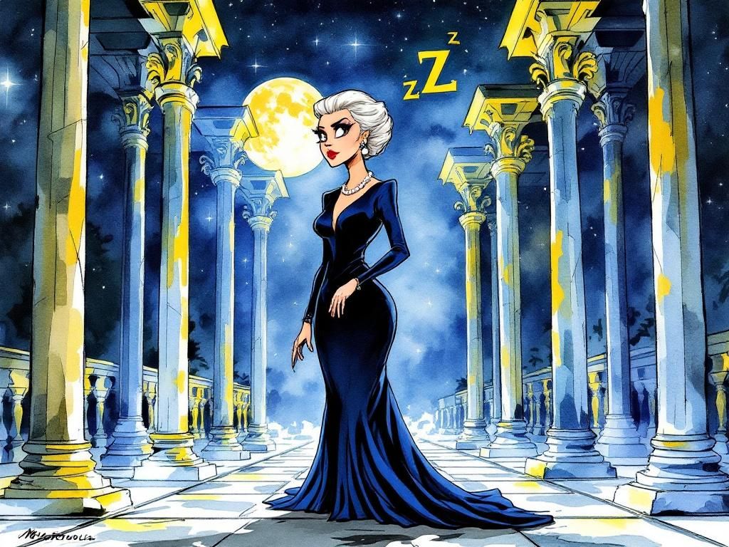 Melancholia, the glacially disinterested wife
