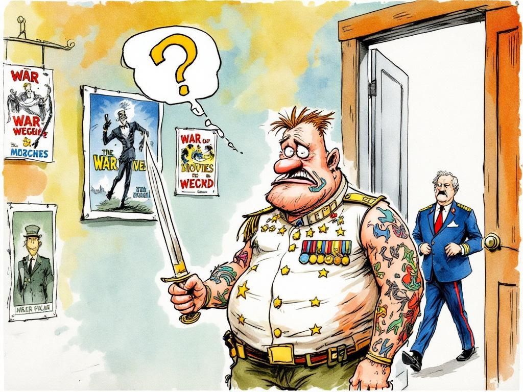 Heggsy-Weggsy the confused military secretary