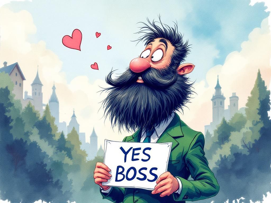 Vancy-Prancy the nodding yes-man deputy
