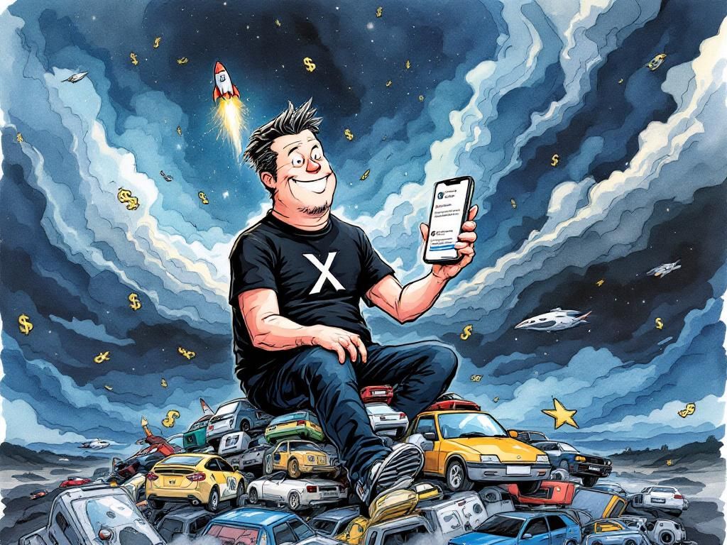 Elon-Moron the gadfly tech billionaire